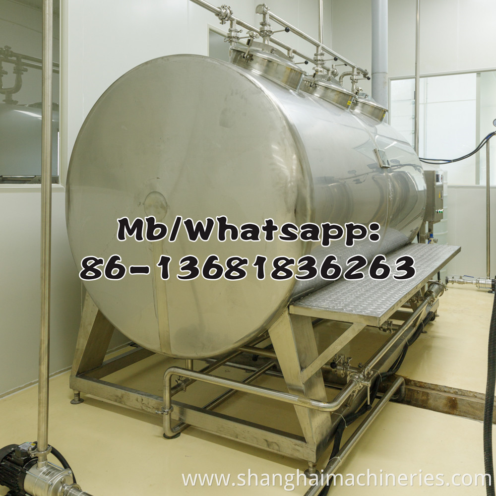 Refrigeration Tank Fresh Milk Refrigerated Storage Tank